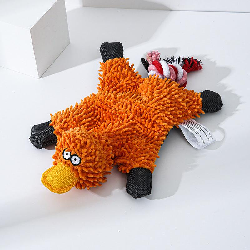 Quacky Plush Pet Toy - Interactive Dog Toy With Sound