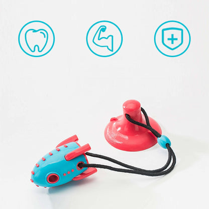 Foodie Fun Silicone Dog Bite Toy - Leak-Proof And Bite-Resistant Pet Toy