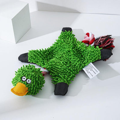 Quacky Plush Pet Toy - Interactive Dog Toy With Sound
