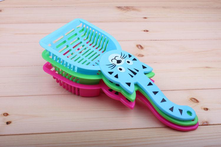 Pet Pawsome Plastic Litter Scoop - A Cute And Efficient Cleaning Tool For Your Furry Friend
