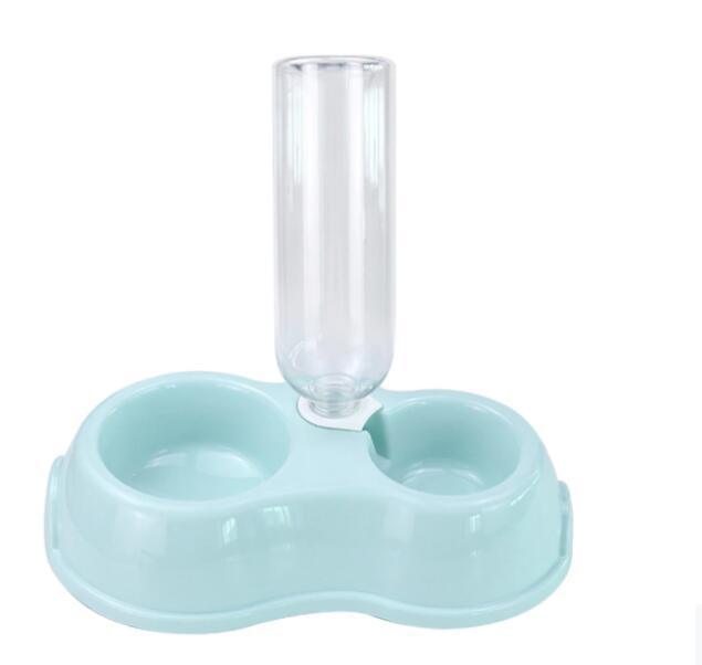 360° Rotating Double Bowl Pet Feeder: The Ultimate Solution For Happy And Hydrated Cats