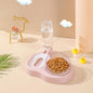 360° Rotating Double Bowl Pet Feeder: The Ultimate Solution For Happy And Hydrated Cats