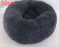 Cozy Haven: Luxurious Round Pet Bed For Winter Comfort
