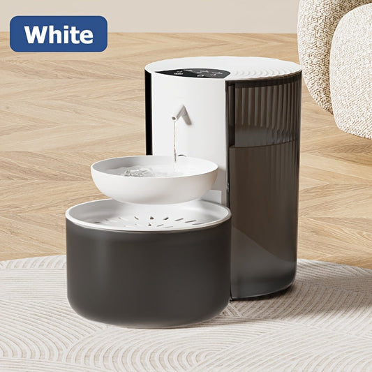 Smart Cat Water Fountain – 3L, USB & Battery Powered