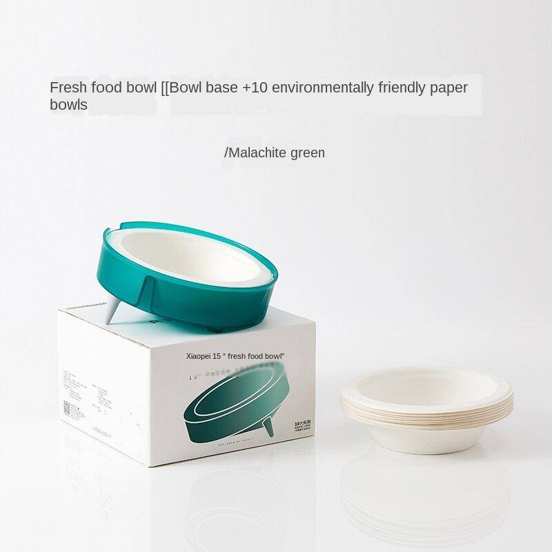 Replaceable Eco-Friendly Cat And Dog Food Bowl Set - The Freshfeed