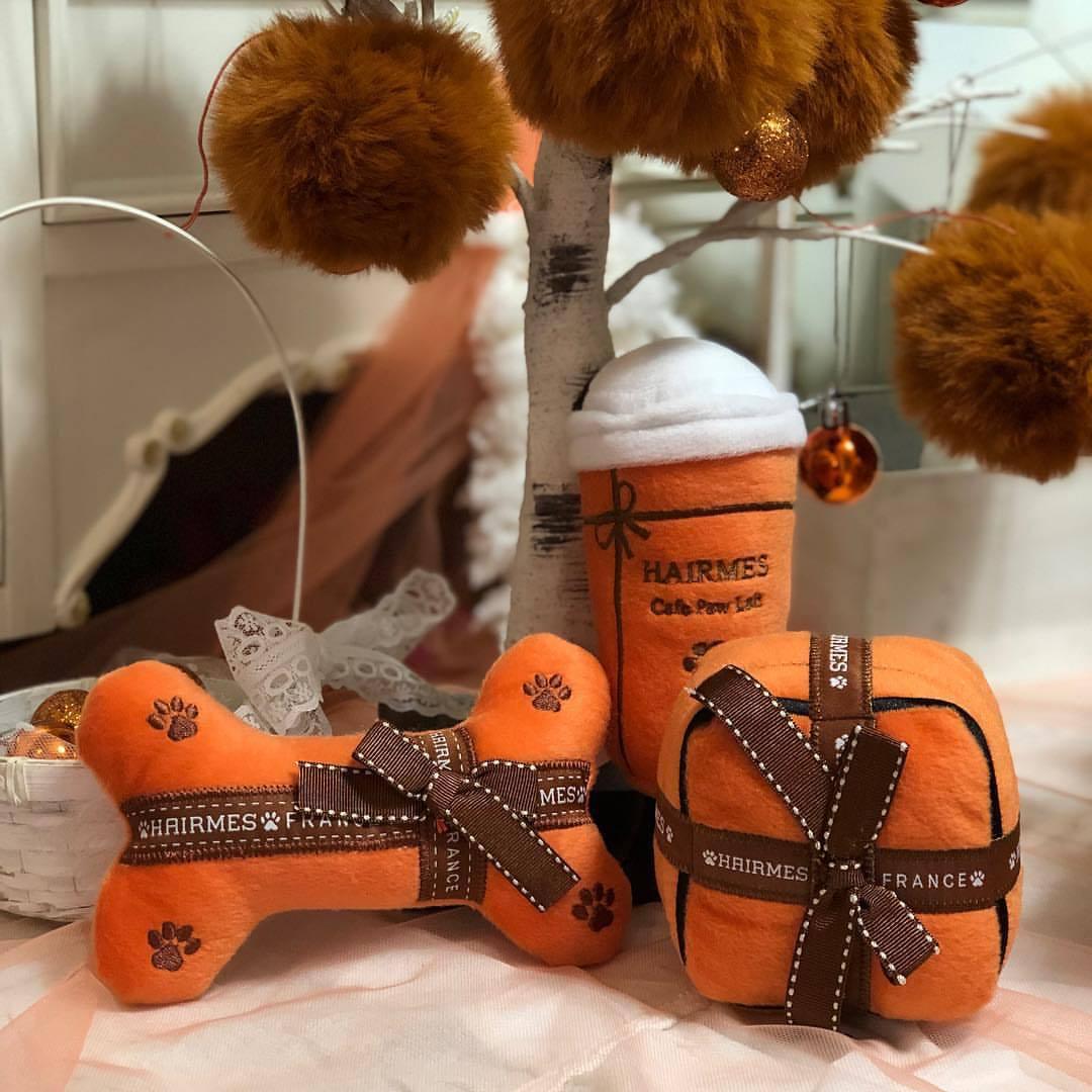 Luxury Plush Pet Dog Sounding Toys