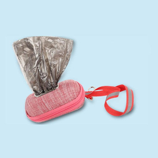 Pet Waste Bag Dispenser - Convenient And Portable Solution For Cleaning Up After Your Dog