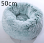 Cozy Haven: Luxurious Round Pet Bed For Winter Comfort