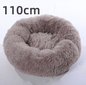 Cozy Haven: Luxurious Round Pet Bed For Winter Comfort