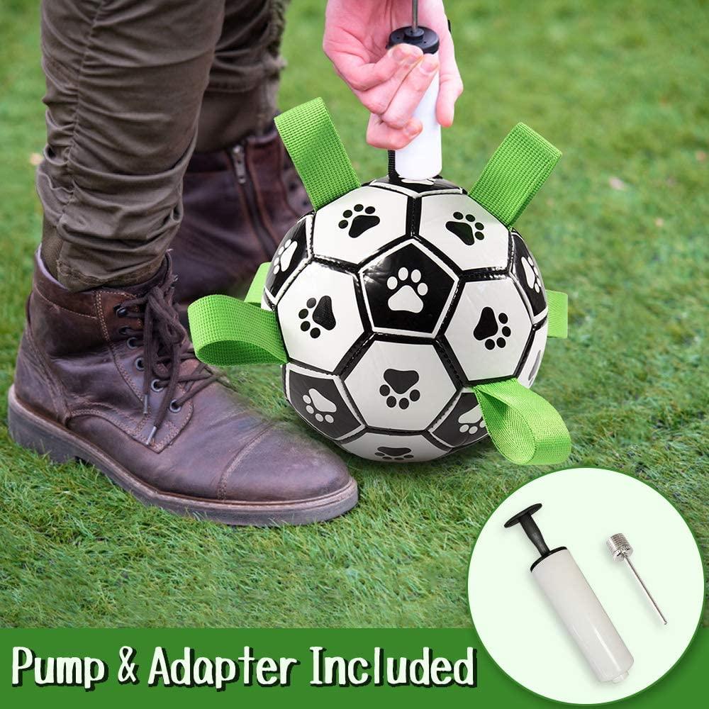 Interactive Dog Soccer Ball: Durable, Soft, And Engaging Pet Toy