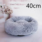 Cozy Haven: Luxurious Round Pet Bed For Winter Comfort