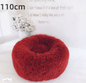 Cozy Haven: Luxurious Round Pet Bed For Winter Comfort