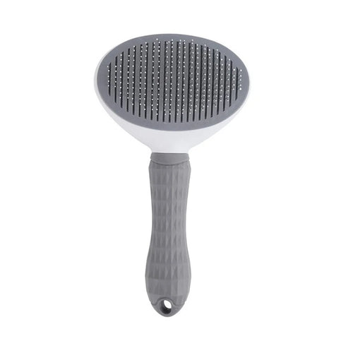 One-Click Pet Hair Removal Comb for Effortless Grooming of Dogs and