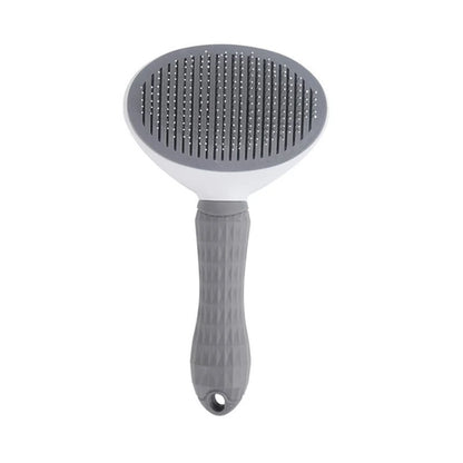One-Click Pet Hair Removal Comb for Effortless Grooming of Dogs and