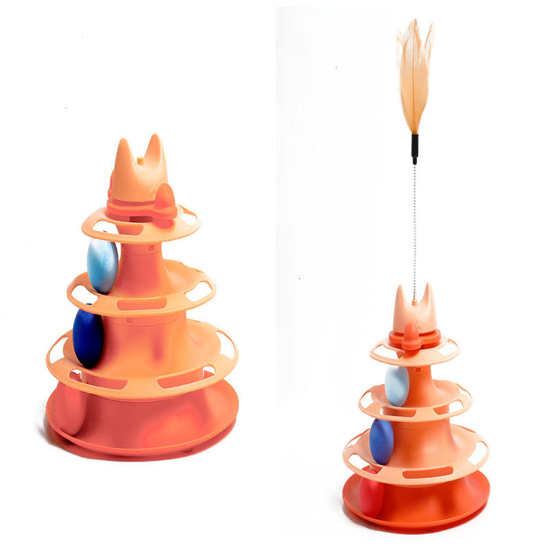 Ultimate Space Tower Play Board for Felines