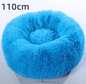 Cozy Haven: Luxurious Round Pet Bed For Winter Comfort