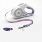 Automatic Pet Dog Cat Traction Rope With Retractable Leash And Collar
