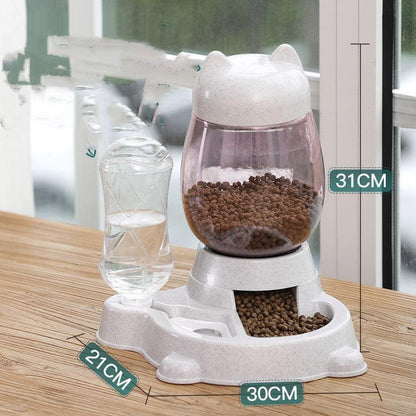 Automatic Pet Food And Water Dispenser