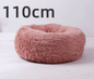 Cozy Haven: Luxurious Round Pet Bed For Winter Comfort