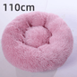 Cozy Haven: Luxurious Round Pet Bed For Winter Comfort