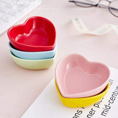 Ceramic Colorful Food Bowl For Small Pets