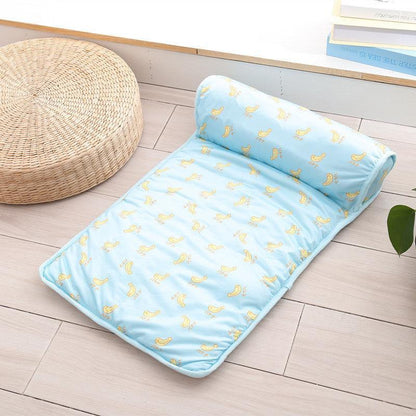 Cool Paws Chill Zone: Breathable Ice Silk Pet Mat For Ultimate Summer Comfort