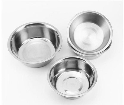 Customized Stainless Steel Pet Pots - Stylish And Durable Feeding Bowls For Your Furry Friends