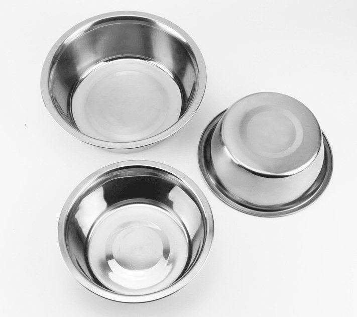 Customized Stainless Steel Pet Pots - Stylish And Durable Feeding Bowls For Your Furry Friends