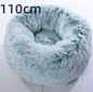 Cozy Haven: Luxurious Round Pet Bed For Winter Comfort