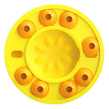 Interactive Dog Puzzle Feeder - Engaging Slow Eating Toy For Smart Pups