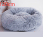 Cozy Haven: Luxurious Round Pet Bed For Winter Comfort