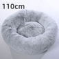 Cozy Haven: Luxurious Round Pet Bed For Winter Comfort